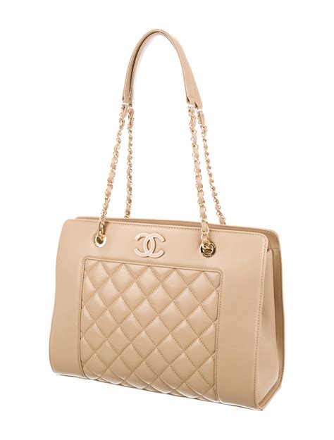 chanel mademoiselle vintage tote|Chanel mademoiselle quilted bag.